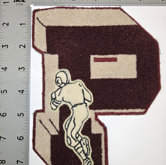 Polo Ralph Lauren Patches Large Varsity Patch with Football Player